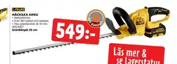 Jem&Fix HÄCKSAX AKKU erbjuda