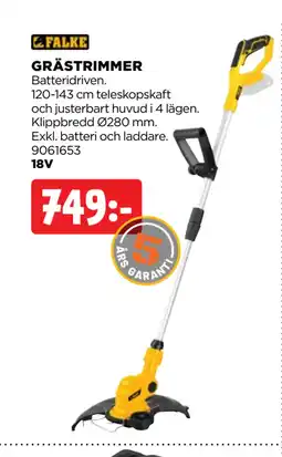 Jem&Fix GRÄSTRIMMER erbjuda
