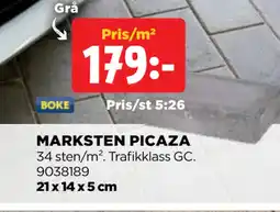 Jem&Fix MARKSTEN PICAZA erbjuda