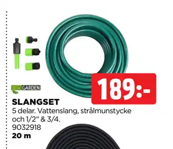 Jem&Fix SLANGSET erbjuda