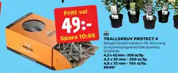 Jem&Fix TRALLSKRUV PROTECT 4 erbjuda