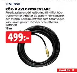 Jem&Fix RÖR- & AVLOPPSRENSARE erbjuda