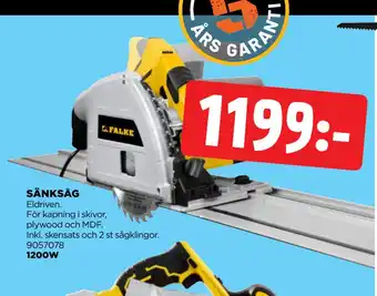 Jem&Fix SÄNKSÅG erbjuda