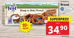 Lidl ALPENFEST Brezel erbjuda