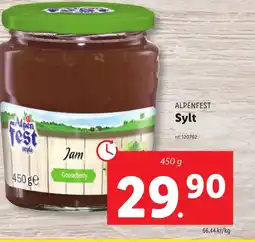 Lidl ALPENFEST Sylt erbjuda