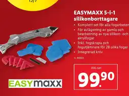 Lidl EASYMAXX 5-i-1 silikonborttagare erbjuda