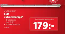 Lidl LED- våtrumslampa erbjuda