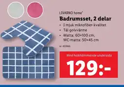 Lidl Badrumsset, 2 delar erbjuda