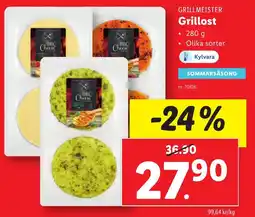 Lidl GRILLMEISTER Grillost erbjuda