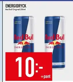 Matdax Red bull energidryck erbjuda