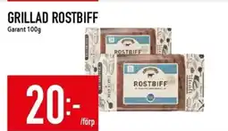 Matdax Garant rostbiff erbjuda