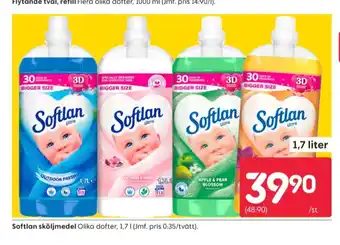 Rusta Softlan sköljmedel erbjuda