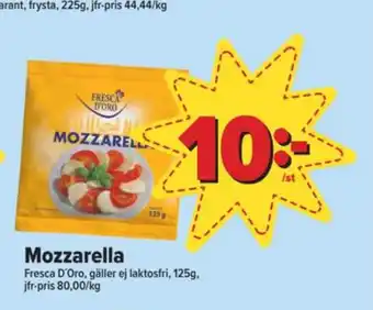 Östenssons Fresca d oro mozzarella erbjuda