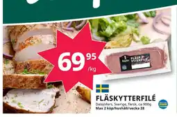 Tempo Scan fläskytterfilé erbjuda