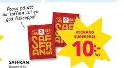 Tempo Garant saffran erbjuda