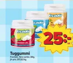 Freshair tuggummi peppermint