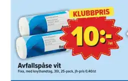 Östenssons Fixa avfallspåsar erbjuda
