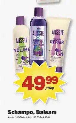 Pekås Aussie balsam erbjuda