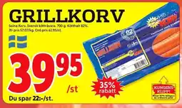 ICA Kvantum GRILLKORV erbjuda