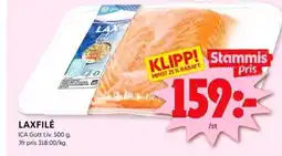 ICA Kvantum LAXFILÉ erbjuda