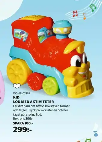 Kid lok med aktiviteter