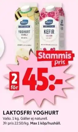 ICA Kvantum LAKTOSFRI YOGHURT erbjuda