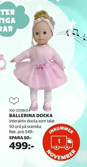 Ballerina docka