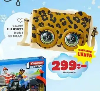 Lekia Purse pets erbjuda