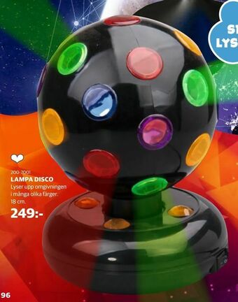 Lekia Lampa disco erbjuda