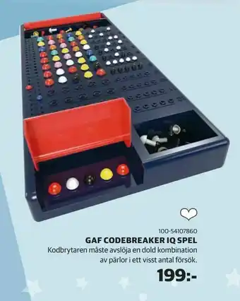 Gaf codebreaker iq spel