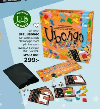 Lekia Spel ubongo erbjuda