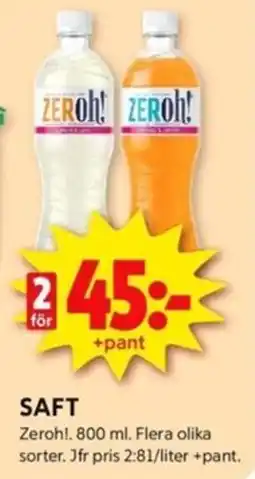 ICA Kvantum SAFT erbjuda