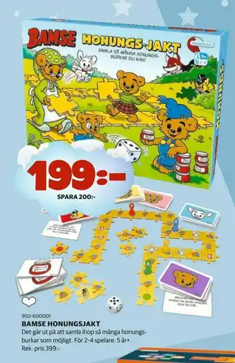 Lekia Bamse honungsjakt erbjuda