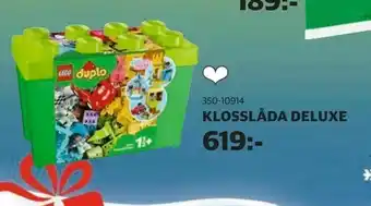 Lekia Klosslåda deluxe erbjuda