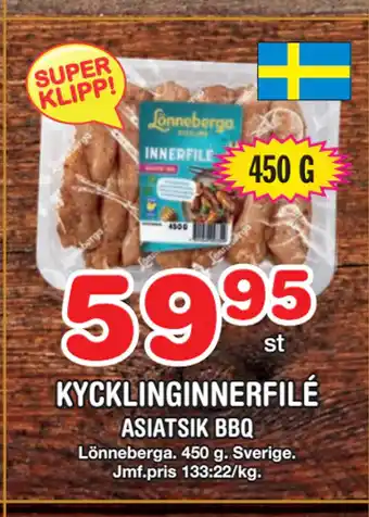 Nya Pulsen KYCKLINGINNERFILÉ erbjuda