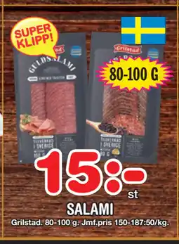 Nya Pulsen SALAMI erbjuda