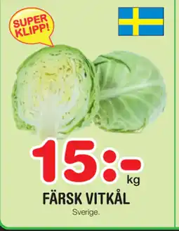 Nya Pulsen FÄRSK VITKÅL erbjuda