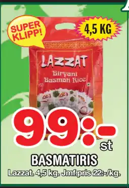 Nya Pulsen BASMATIRIS erbjuda