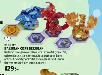 Bakugan core bekugan