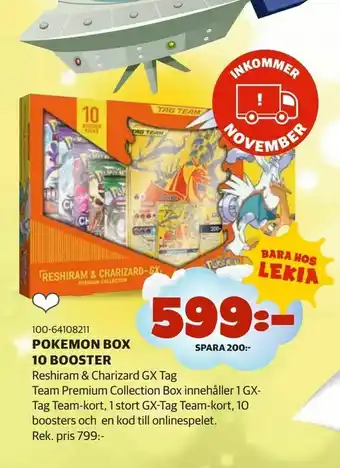 Pokemon box 10 booster