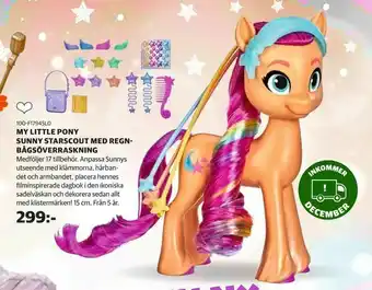 Lekia My little pony sunny starscout med regnbågsöverraskning erbjuda