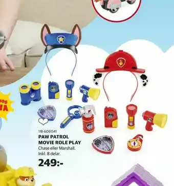 Lekia Paw patrol movie role play erbjuda