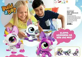 Build a bot pony - zebra eller unicorn