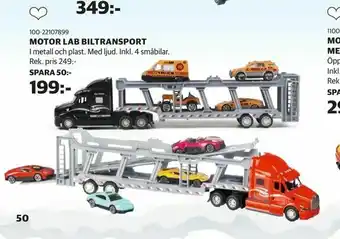 Motor lab biltransport