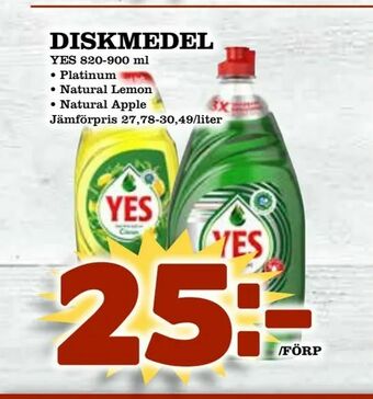 Matdax Diskmedel erbjuda
