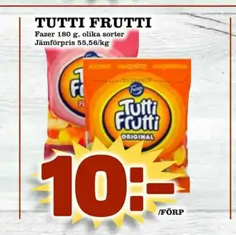 Matdax Tutti frutti erbjuda