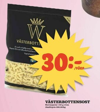 Matdax Västerbottensost erbjuda