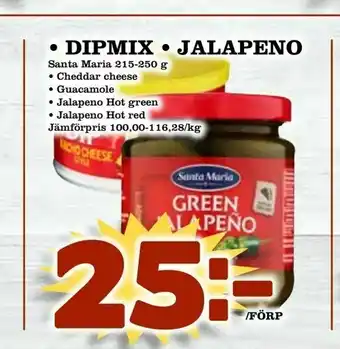 Matdax dipmix • jalapeno erbjuda