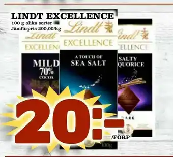 Matdax Lindt excellence erbjuda