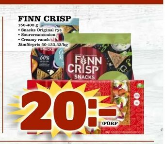 Matdax Finn crisp erbjuda